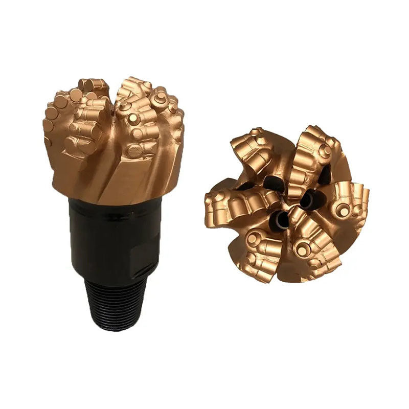 6 1/2 (165.1mm) نرم به سخت شکل گیری PDC حفاری بیت برای نفت گاز آب حفاری چاه
