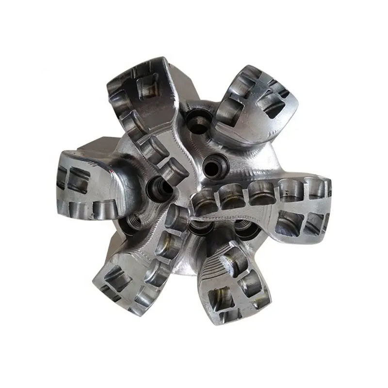 4 5/8 1 (117.5mm) غیر مهر و موم استنشاق PDC حفاری بیت های نرم به سخت شکل گیری ISO9001