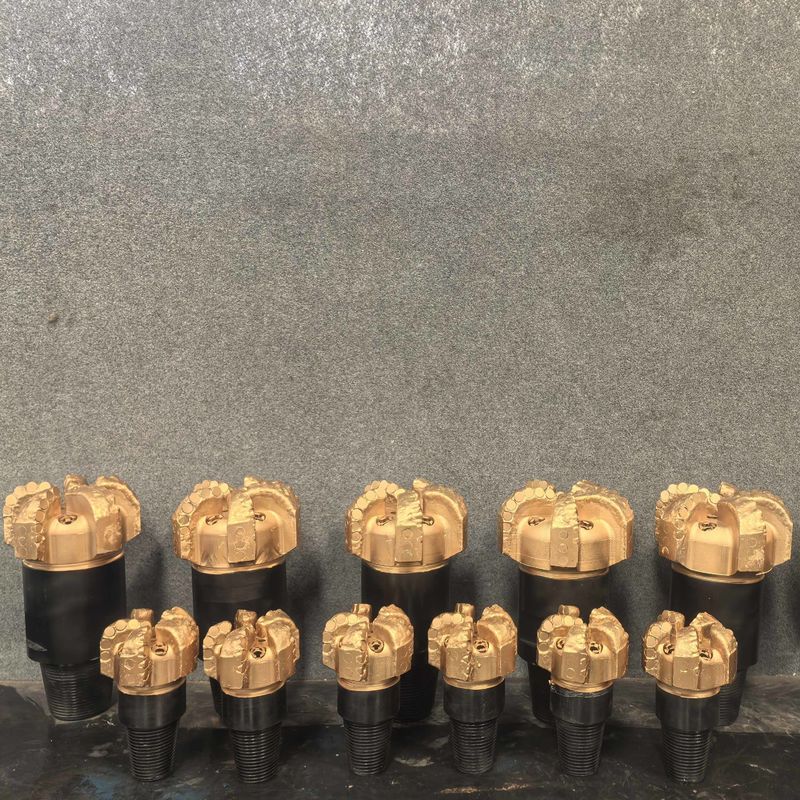 مته های PDC فولاد آلیاژی با اندازه قابل تنظیم 98 میلی متر تا 3593.7 میلی متر برای حفاری چاه های گاز و آب